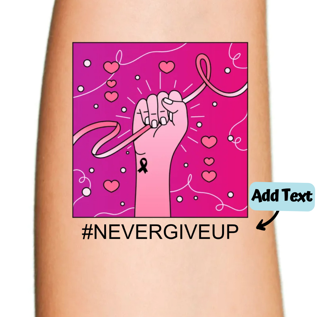 Pink Ribbon and Hearts