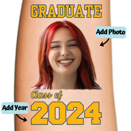 Graduate- Yellow Gold and Blue