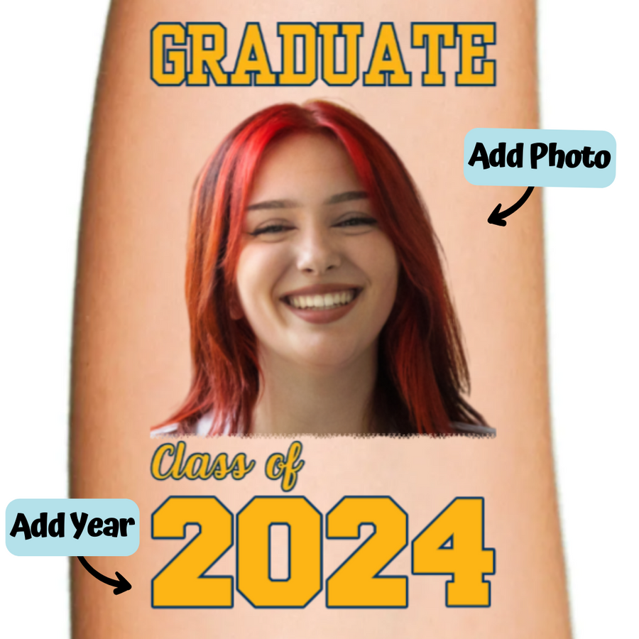 Graduate- Yellow Gold and Blue