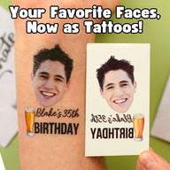 Cheers to Years! - Temporary Tattoo