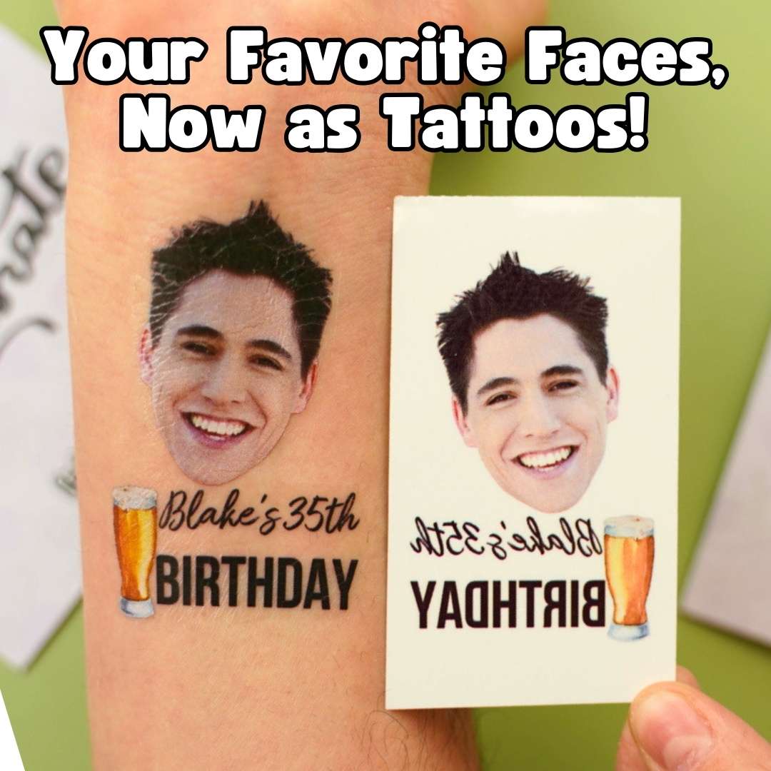 Cheers to Years! - Temporary Tattoo