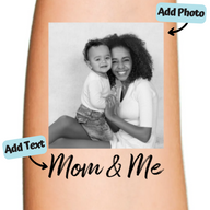 Custom Photo With Text Temporary Tattoo Application Guide