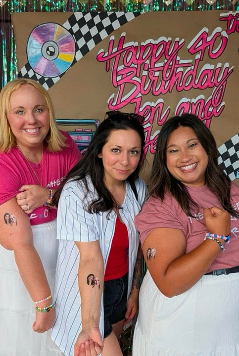Inkbond customers wearing custom tattoos