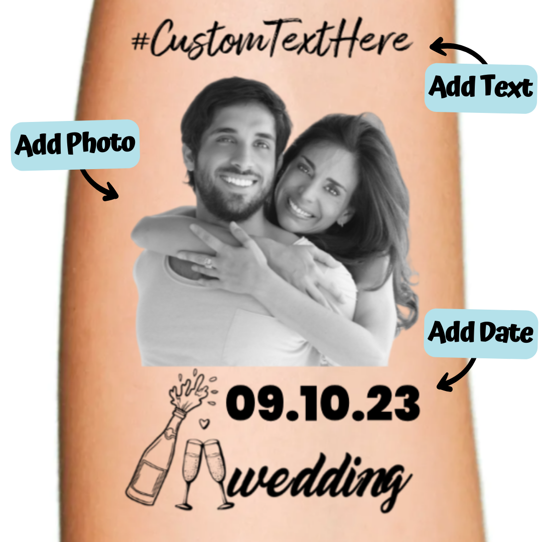 Wedding Temporary Tattoos as Guest Favors: Why Couples Love Them