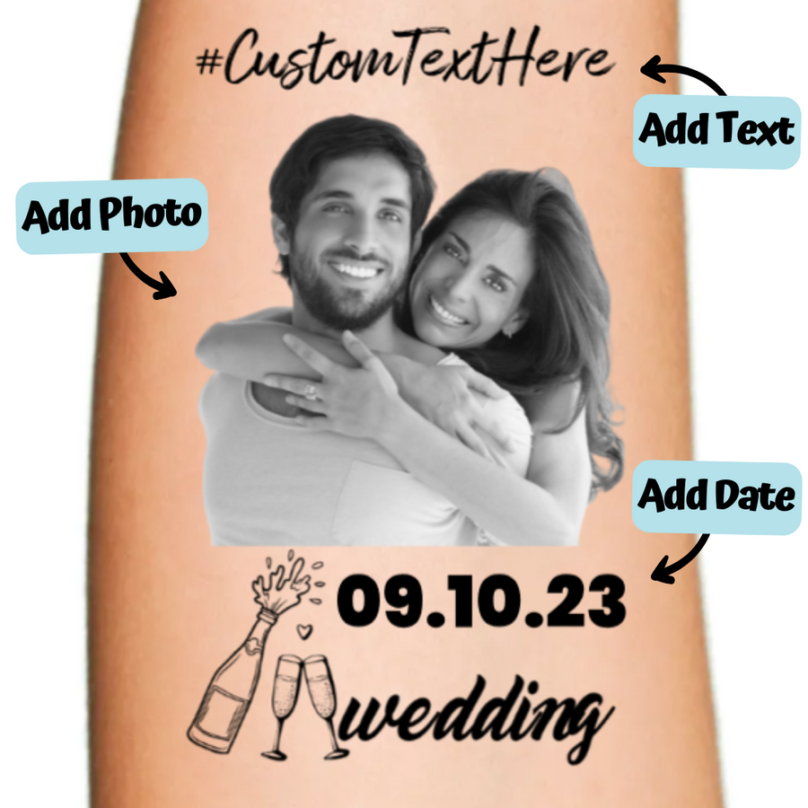 Wedding Temporary Tattoos as Guest Favors: Why Couples Love Them