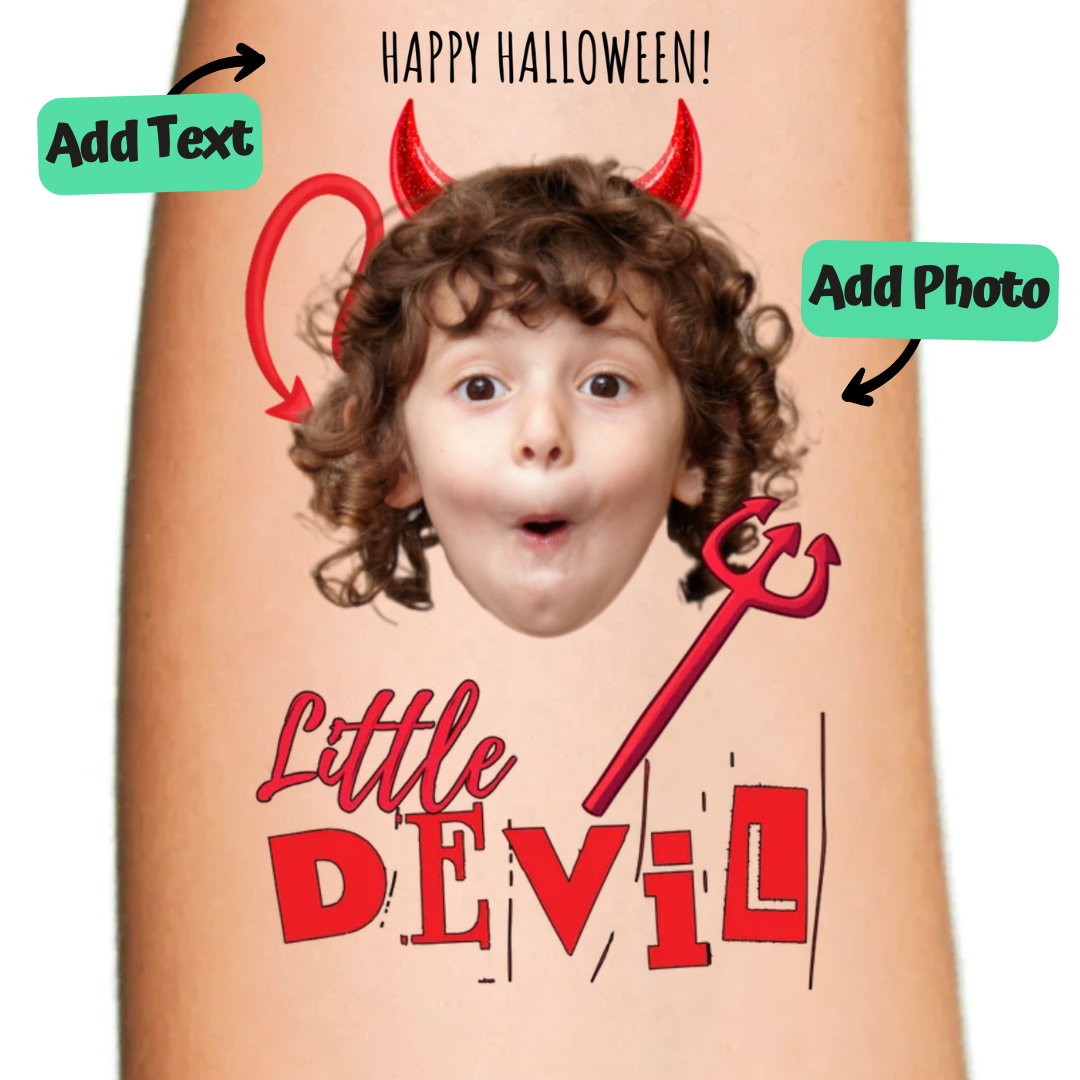 Halloween Temporary Tattoo Ideas for Kids & Adults