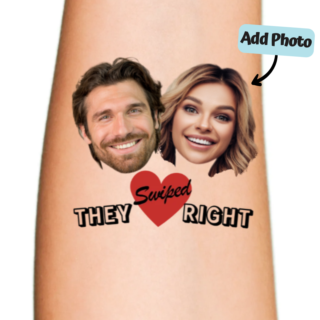 Funny vs Romantic Couple Tattoo Ideas (Temporary Edition)