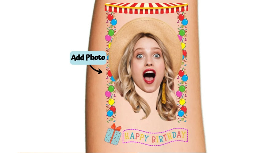 Trendy Birthday Temporary Tattoo Designs for 2024