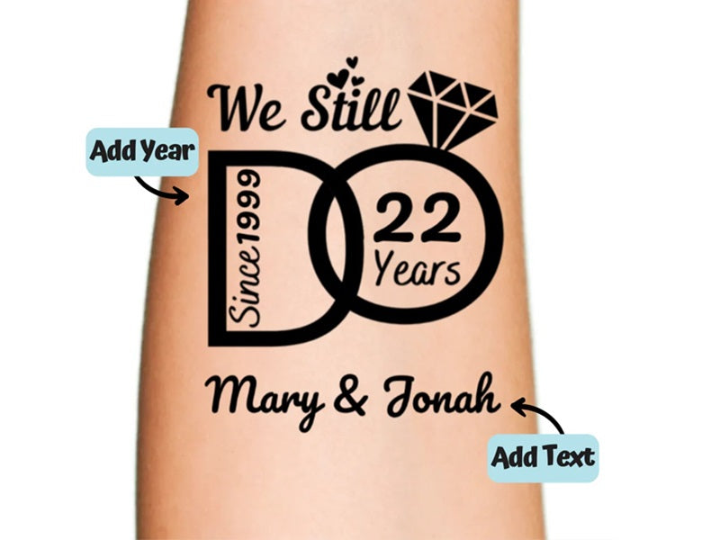 What Are Some Unique Tattoo Ideas for Wedding Date?