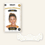 Gold Festival Speckles envelope with the six patch glitter freckle sheet