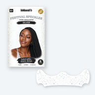 Silver Festival Speckles envelope with the six patch glitter freckle sheet