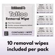 Premium Temporary Tattoo Removal Wipes