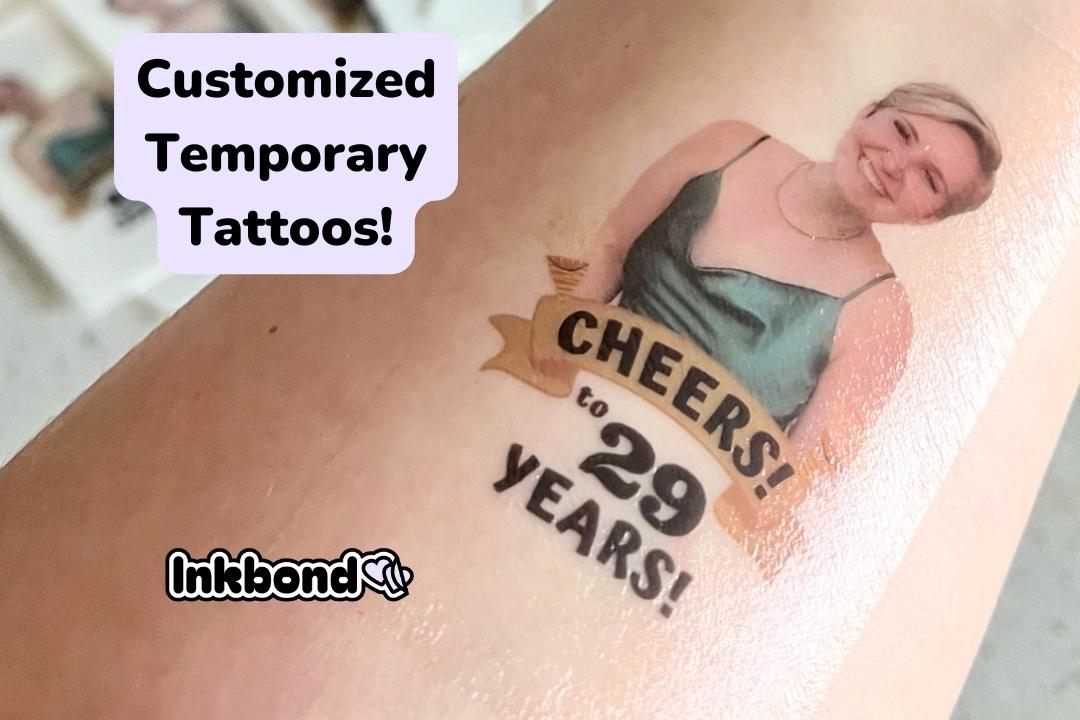 500 Custom Temporary Tattoos