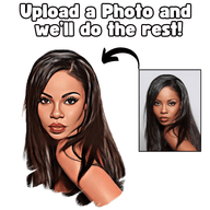 Caricature Cartoon Portrait Tattoo - Custom Design