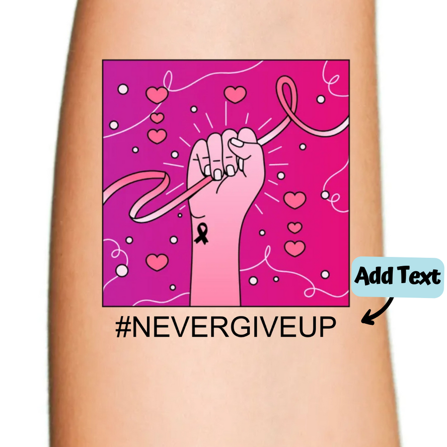 Pink Ribbon and Hearts
