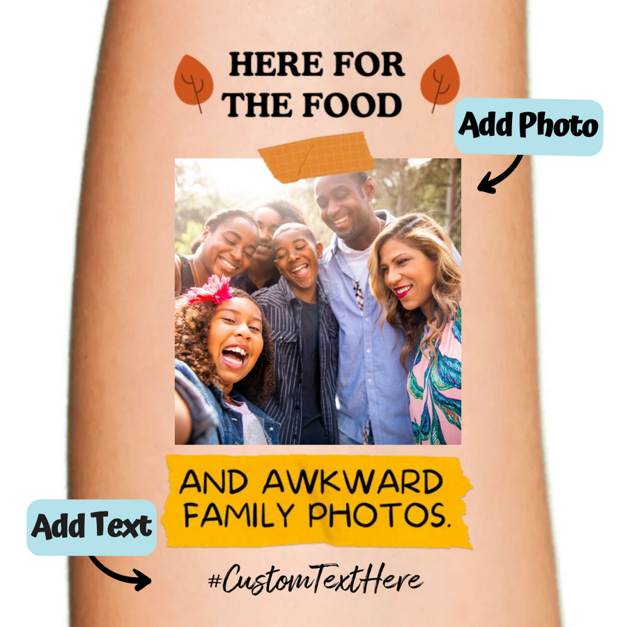 Food & Awkward Family Photos
