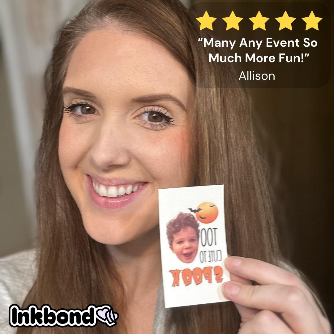 Custom Photo Temporary Tattoo