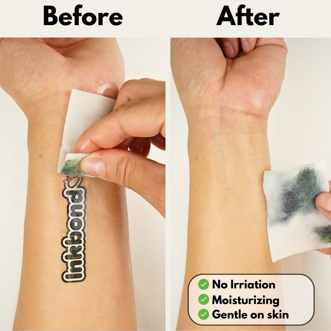 Premium Temporary Tattoo Removal Wipes