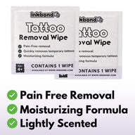 Premium Temporary Tattoo Removal Wipes