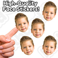 Custom Photo Face Stickers