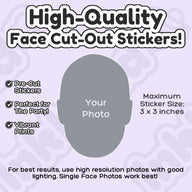 Custom Photo Face Stickers