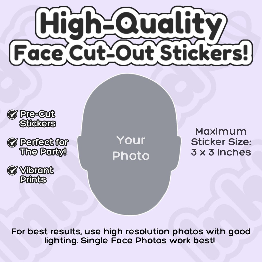 Custom Photo Face Stickers