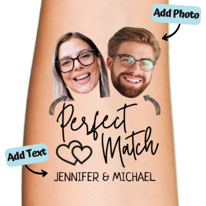 Perfect Match Temporary Tattoo