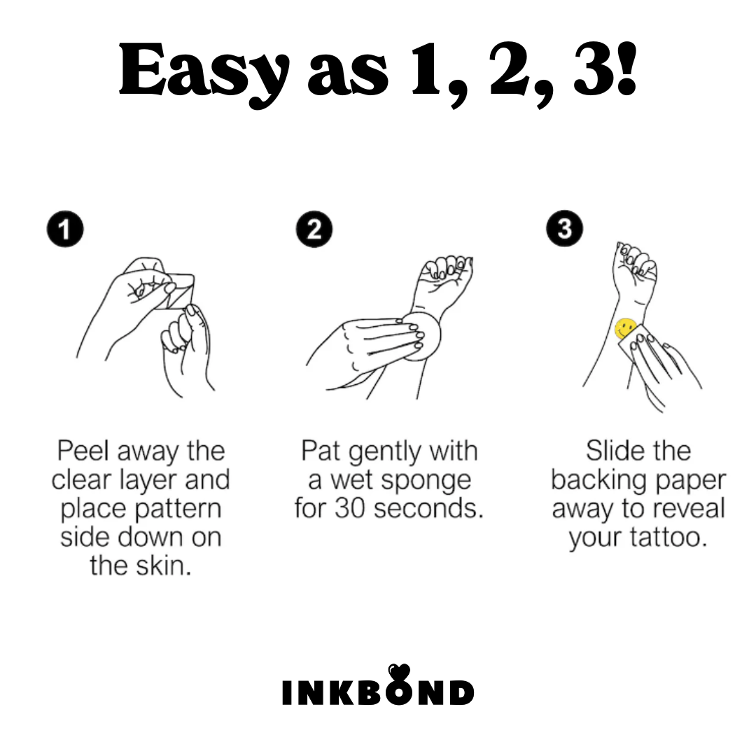 Temporary Tattoo Application Guide