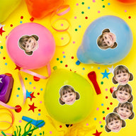 Custom Photo Face Stickers