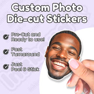 Custom Photo Face Stickers