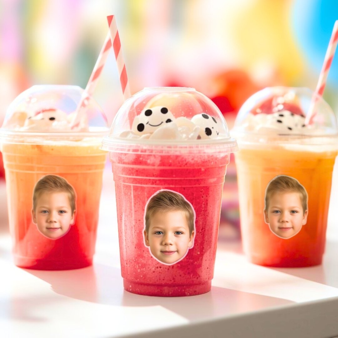 Custom Photo Face Stickers