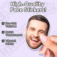 Custom Photo Face Stickers