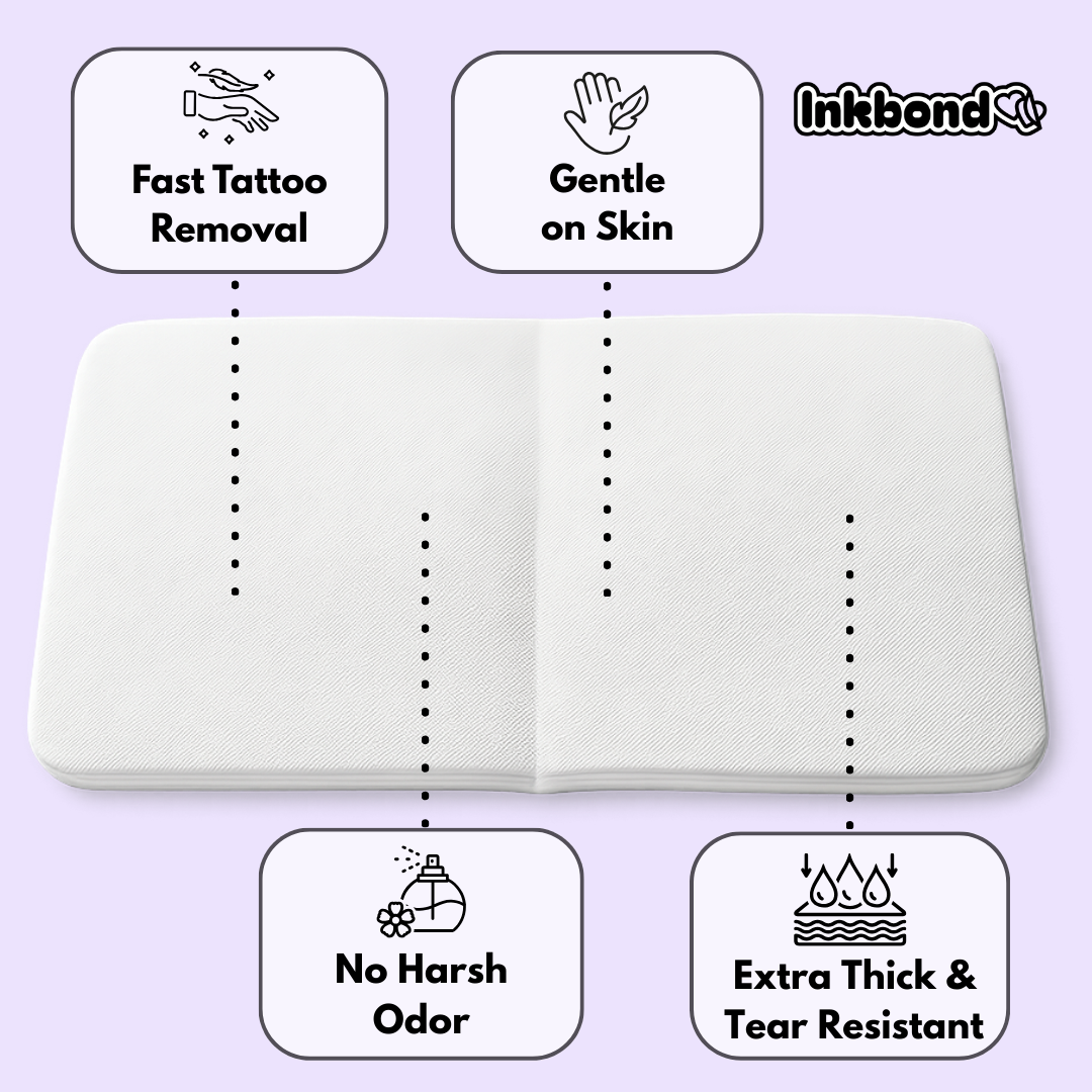 Premium Temporary Tattoo Removal Wipes
