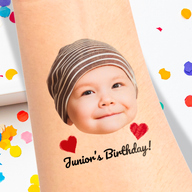 Baby Birthday Girl Tattoo