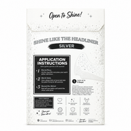 Inkbond Silver Festival Speckles envelope back with instructions