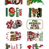 Free Christmas Tattoo Pack - Black Friday Deal