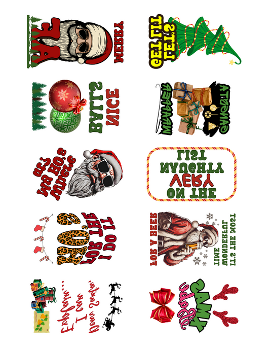 Free Christmas Tattoo Pack - Black Friday Deal