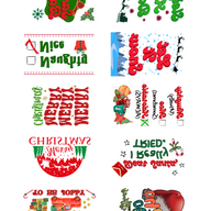 Free Christmas Tattoo Pack - Black Friday Deal