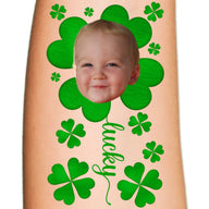 Lucky Shamrock Face Cut Out