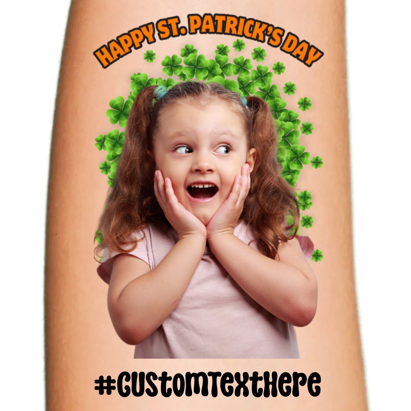 St. Patrick's Day Clover Background